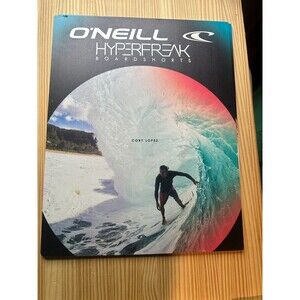 O'Neill Surf 2008 Cory Lopez JORDY 2 Sided Foamcore Dealer Display New Old Stock